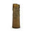 Antique Light Brown Brass Tree Vase