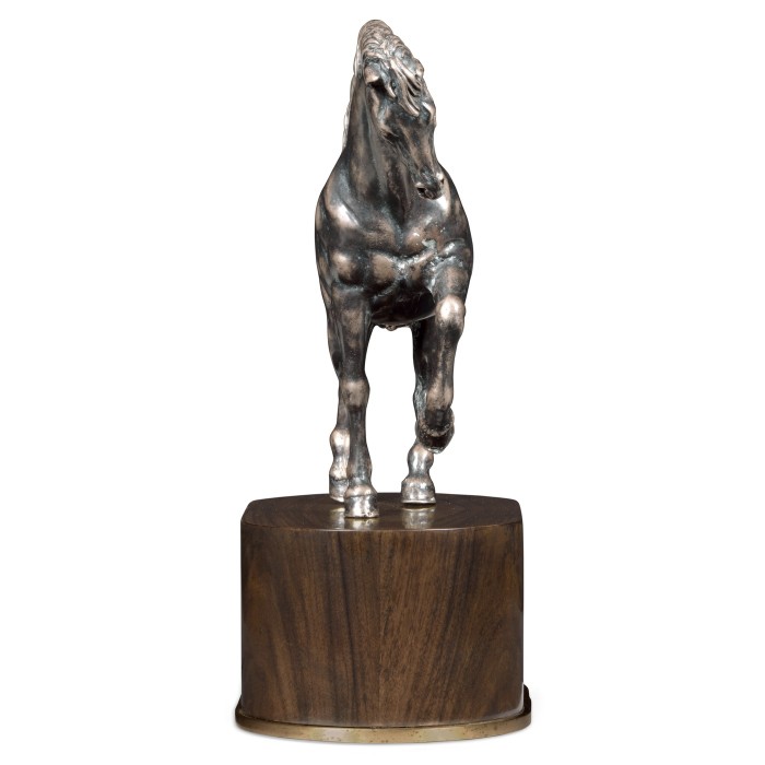 Antique Dark Bronze Horse