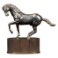 Antique Dark Bronze Horse
