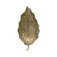 Pair of Antique Brass Leaves