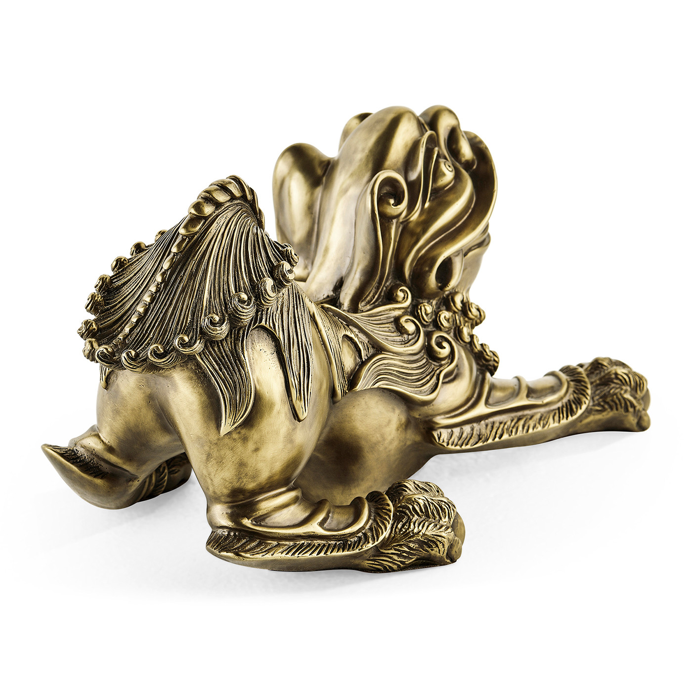 Antique Brass Foo Dog