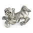 Antique Stainless Steel Foo Dog