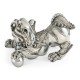 Antique Stainless Steel Foo Dog