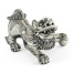Antique Stainless Steel Foo Dog