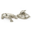 White Stainless Steel Turtle Container
