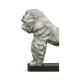 Antique Stainless Steel King Kong Statue