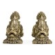 Antique Brass Foo Dog Bookends