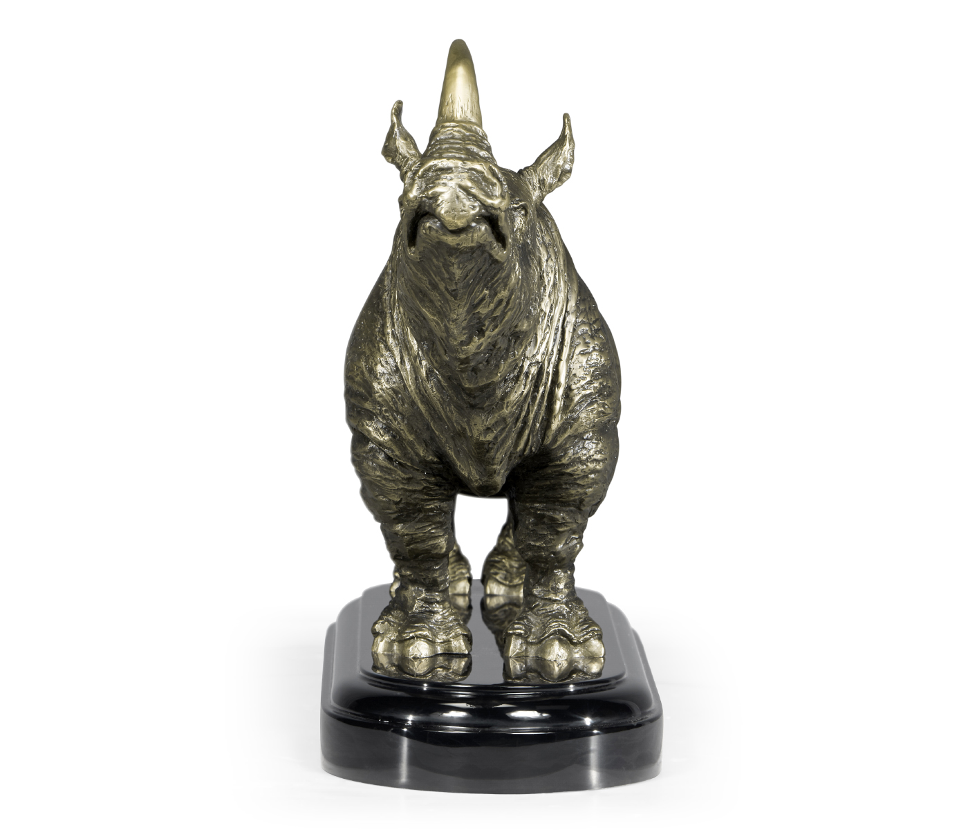 Antique Dark Bronze Rhino