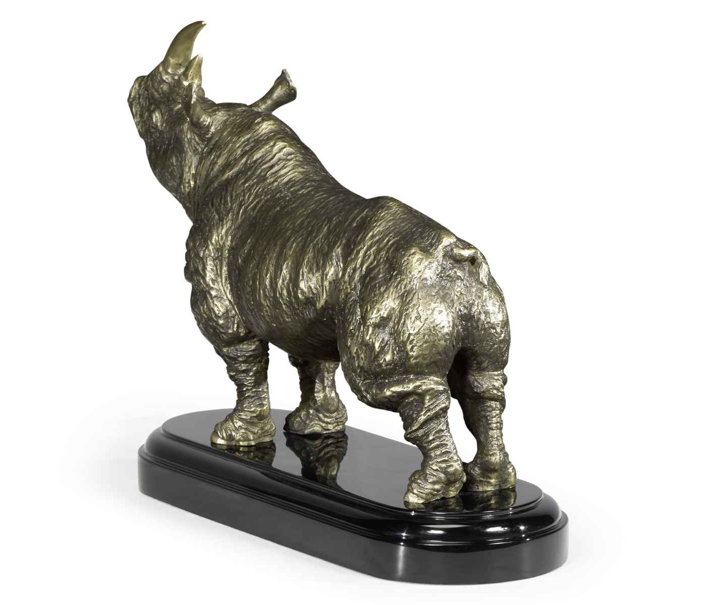 Antique Dark Bronze Rhino
