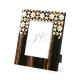 Portrait Macassar Ebony & Mother of Pearl Mosaic Picture Frame (8