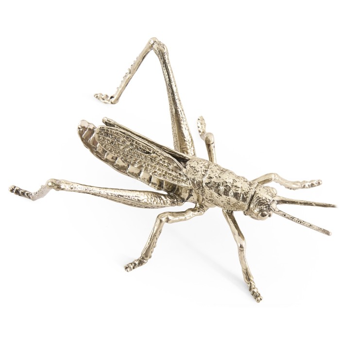White Brass Grasshopper