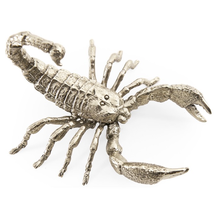 White Brass Scorpion
