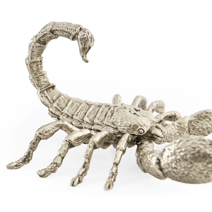 White Brass Scorpion