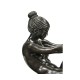 Set of Antique Dark Bronze Nude Girl Bookends