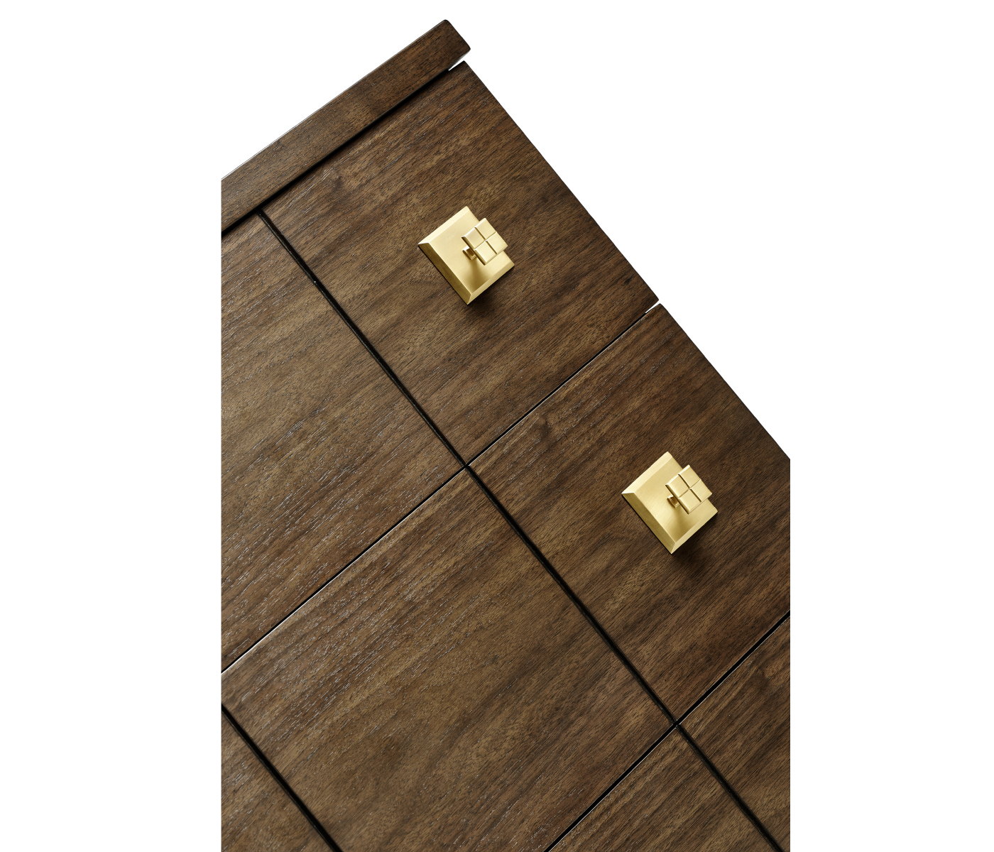 Berkley Walnut Nightstand with Three Drawers
