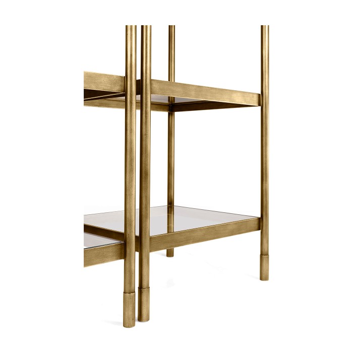 Berkley Gilded Center Étagère
