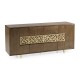 Berkley Walnut & Brass Sideboard
