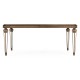 Berkley Walnut & Antique Mirror Dining Table 72
