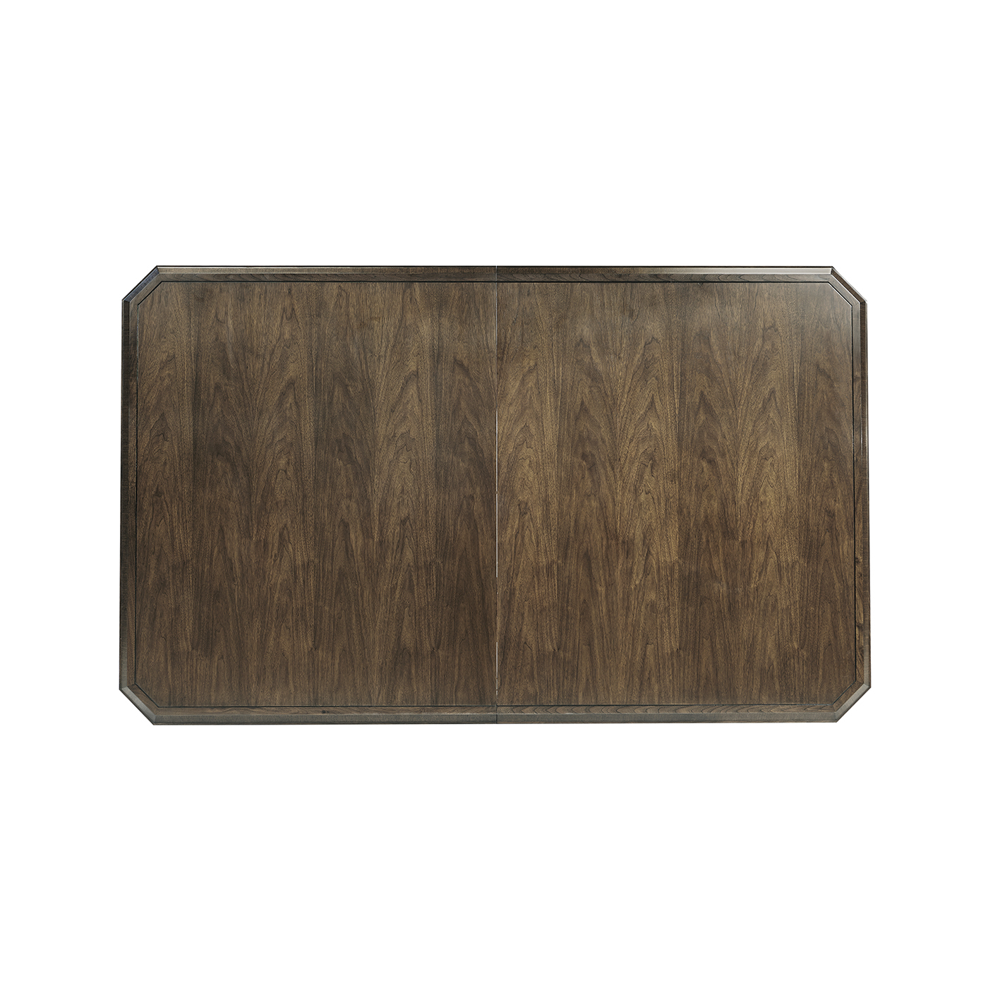 Berkley Walnut & Antique Mirror Dining Table 72