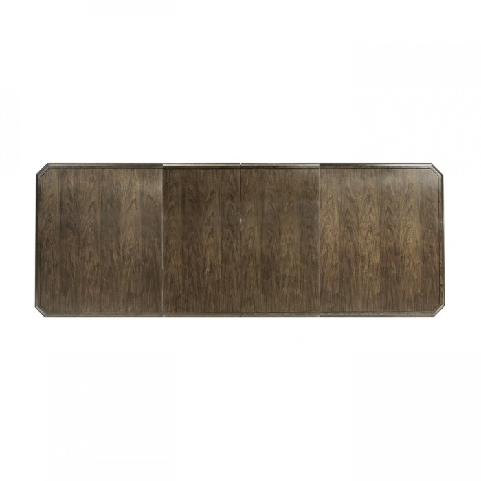 Berkley Walnut & Antique Mirror Dining Table 72