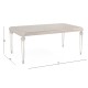 Berkley Walnut & Antique Mirror Dining Table 72