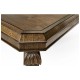 Berkley Walnut & Antique Mirror Dining Table 72