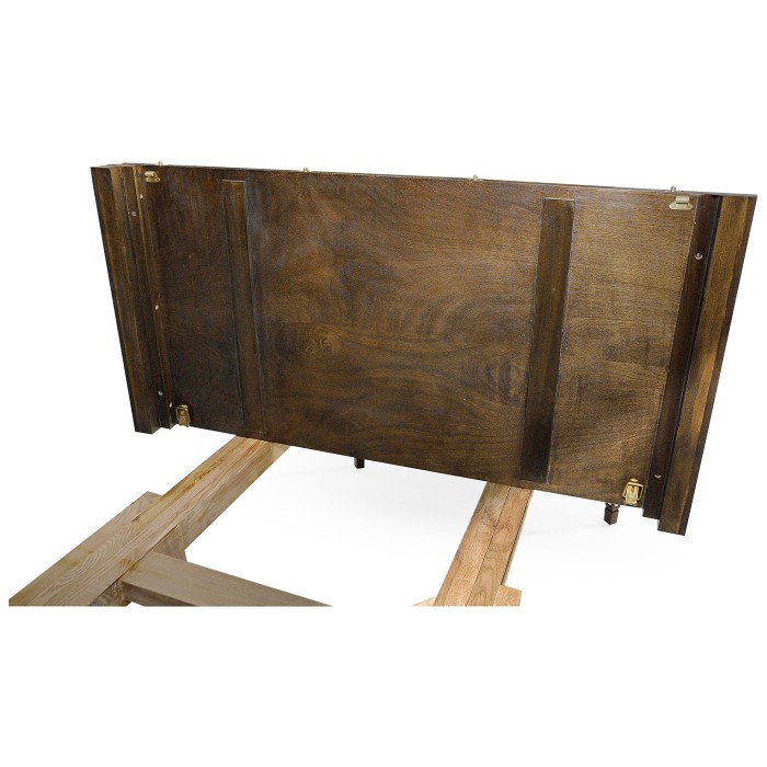 Berkley Walnut & Antique Mirror Dining Table 72