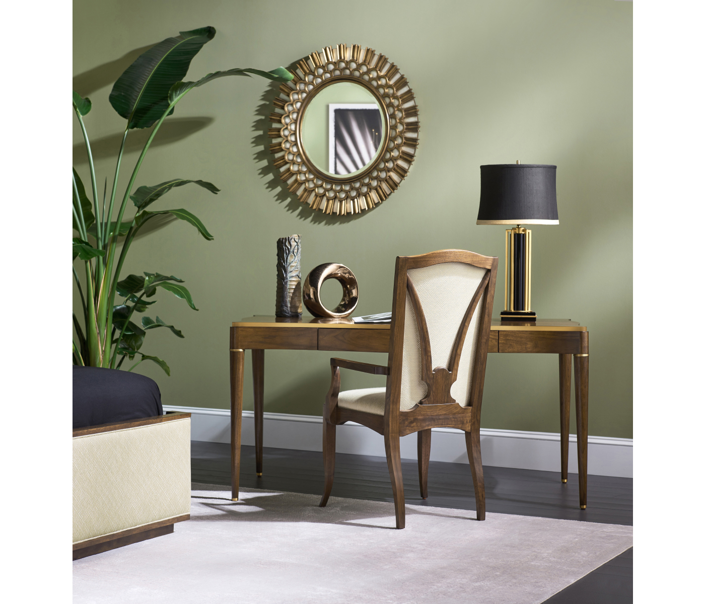 Berkley Walnut Arm Chair