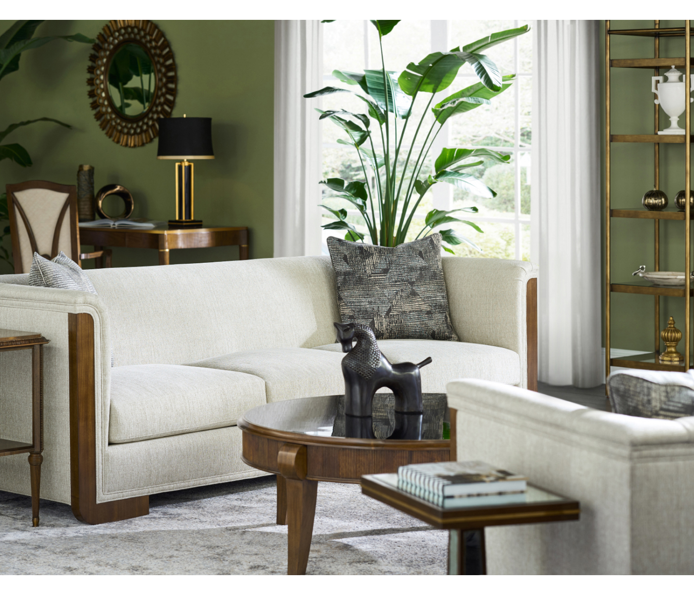 Berkley Walnut Arm Chair