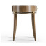 Berkley Oval Walnut Bedside Table