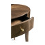 Berkley Oval Walnut Bedside Table