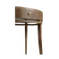Berkley Oval Walnut Bedside Table