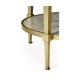 Geometric Round Lamp Table