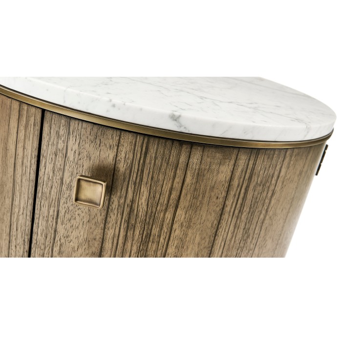 Hamilton Round Table with Marble