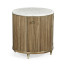 Hamilton Round Table with Speckled Marble Top