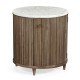 Hamilton Round Table with Speckled Marble Top