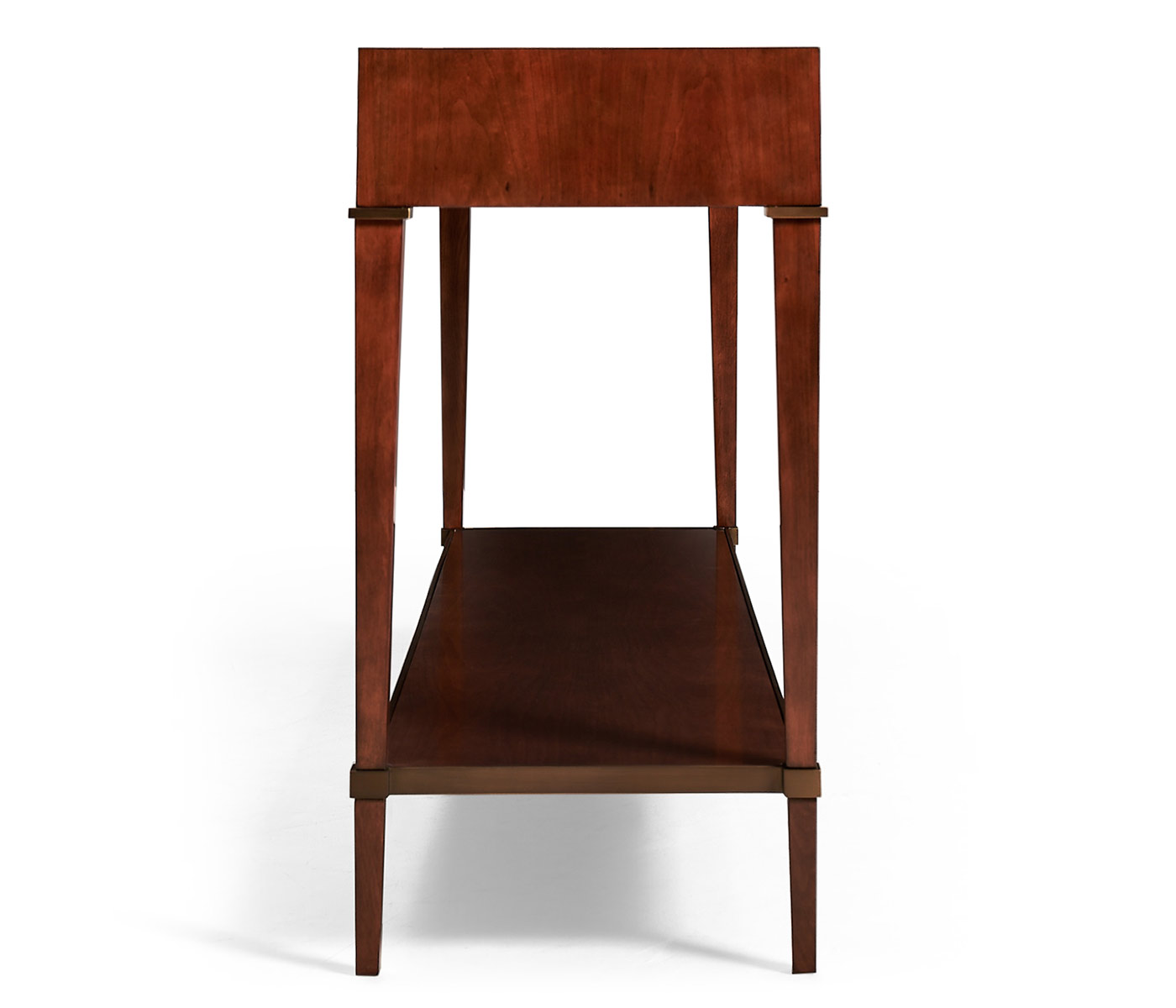 Hamilton Console Table in Custom finish for LDS - RED CLIFFS TEMPLE