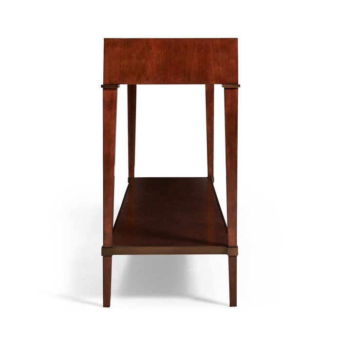 Hamilton Console Table in Custom finish for LDS - RED CLIFFS TEMPLE