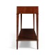 Hamilton Console Table in Custom finish for LDS - RED CLIFFS TEMPLE
