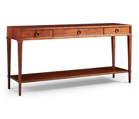 Hamilton Console Table in Custom finish for LDS - RED CLIFFS TEMPLE