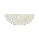 Hamilton Demilune with Speckled Marble