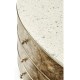 Hamilton Demilune with Speckled Marble