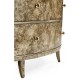 Hamilton Demilune with Speckled Marble