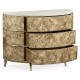 Hamilton Demilune with Speckled Marble