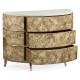 Hamilton Demilune with Speckled Marble