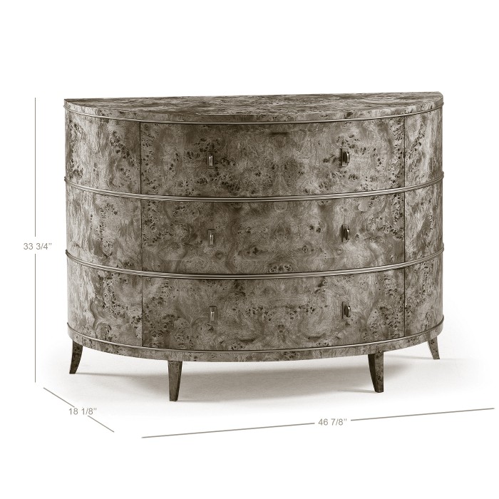 Hamilton Fulgurite Mappa Burl Demilune