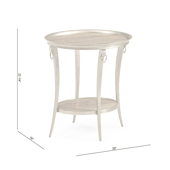 Hamilton Oval Accent Table