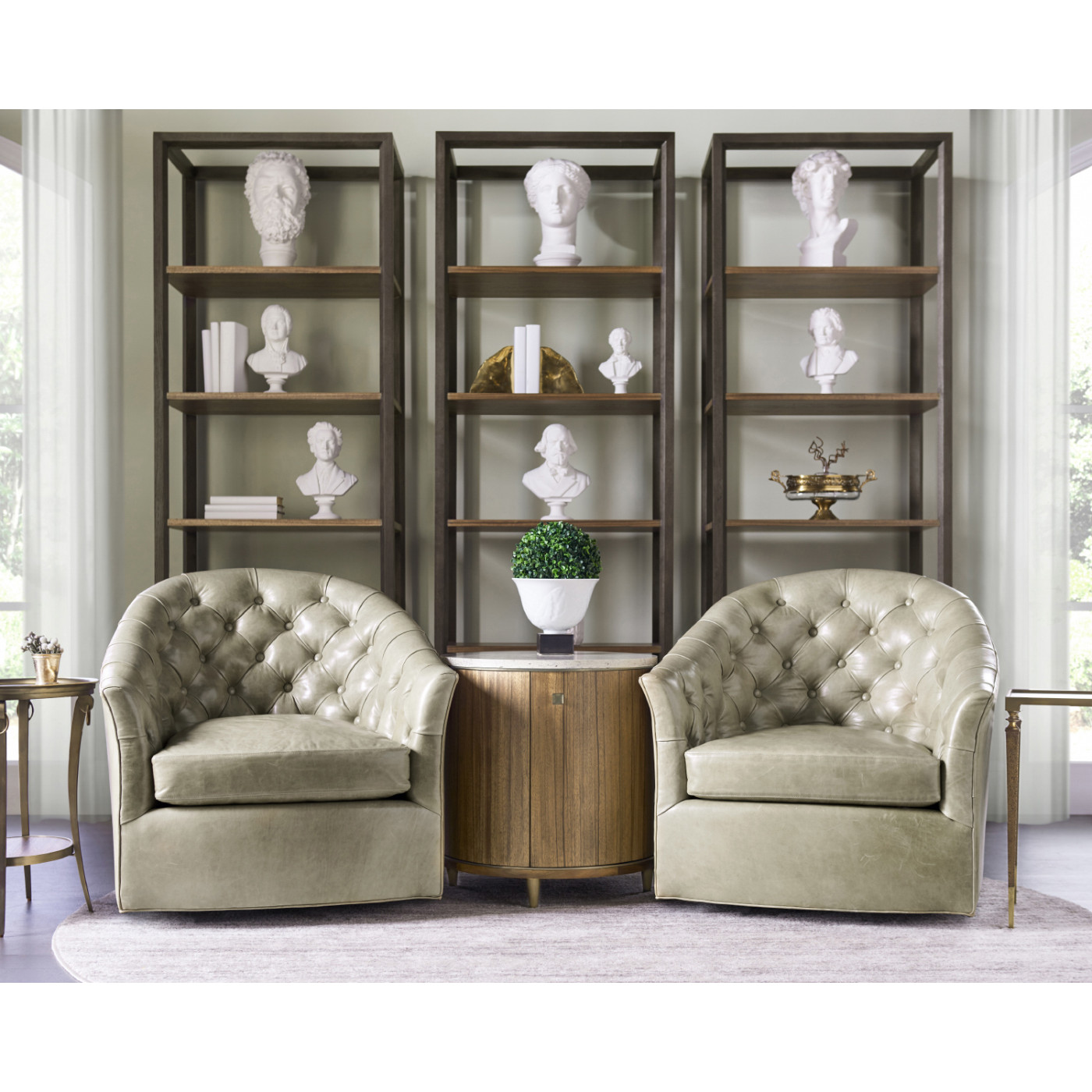 Hamilton Oval Accent Table