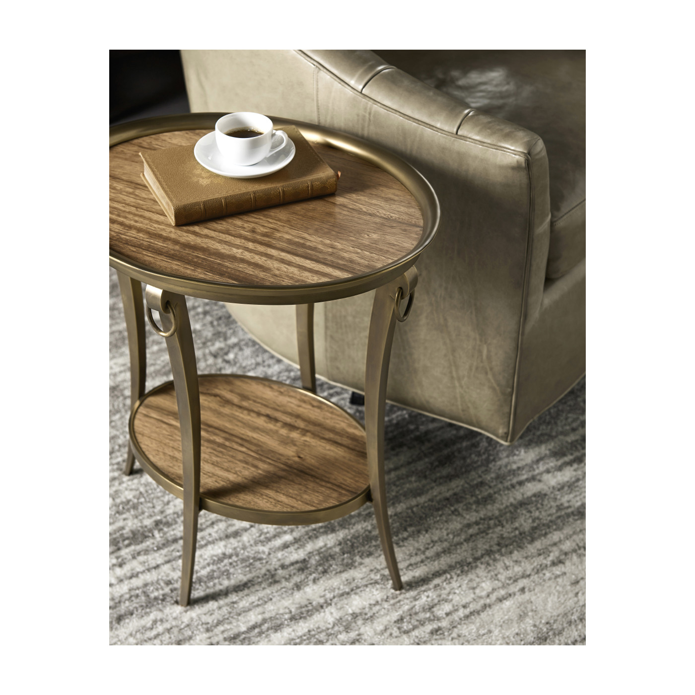 Hamilton Oval Accent Table