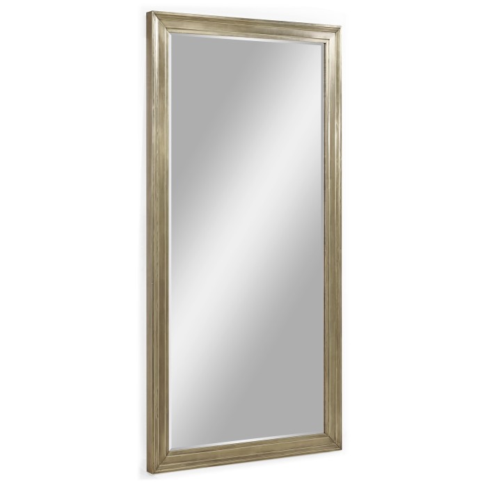 Hamilton Brass Floor Mirror